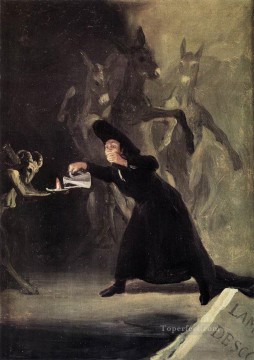  Bewitched Painting - The Bewitched Man Romantic modern Francisco Goya